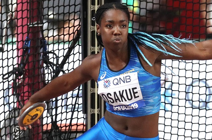 Daisy ultima in finale al lancio del disco: tutta l’Italia tifava per lei