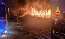 Incendio a Bussoleno: ci sono volute ore per spegnerlo