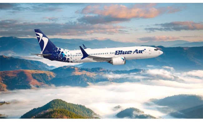 Blue Air vola altissimo con un altro Boeing 737-8 MAX e le offerte per i passeggeri