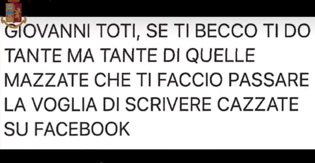 “Io ti sbudello!”: denunciato torinese No Vax per minacce al Governatore ligure Toti