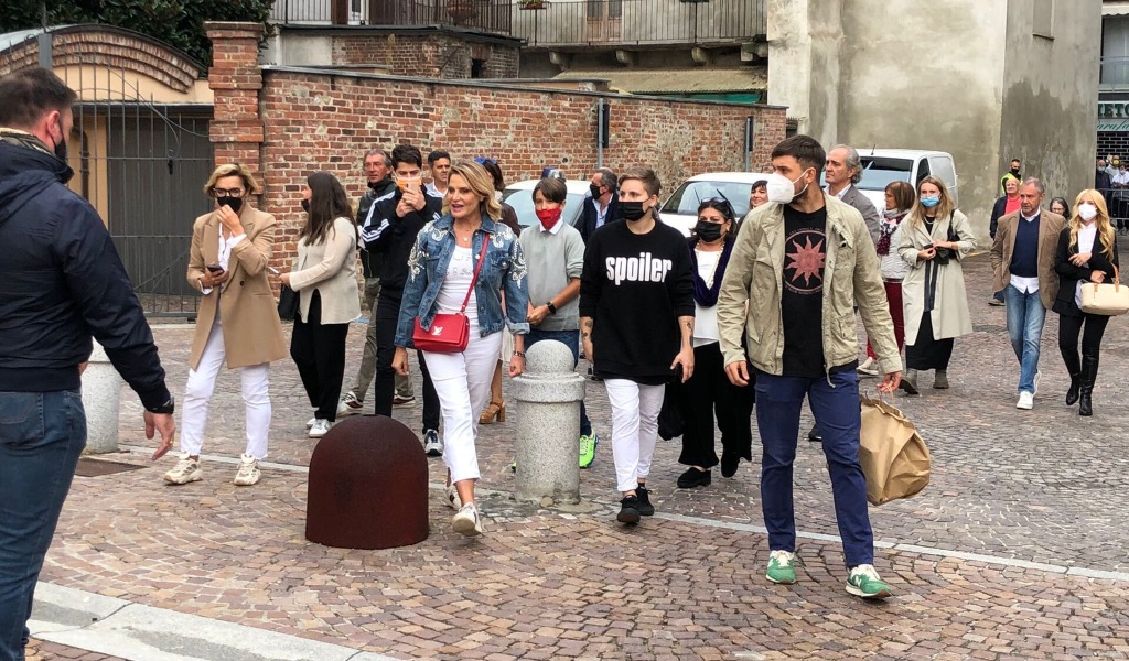 Festa dei Nocciolini, il video della premiazione di Pecco Bagnaia e Simona Ventura