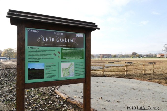 Inaugurato il primo Rain Garden per raccogliere l’acqua piovana