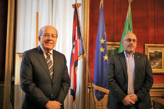 Raffaele Ruberto nuovo prefetto di Torino ricevuto a Palazzo Lascaris