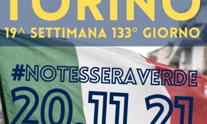 Manifestazione No Green Pass in centro: ansia per sabato