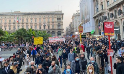 I commercianti torinesi contro i cortei No Vax e No Green Pass: "Adesso basta"