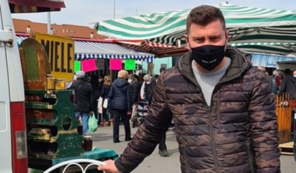 Il no green pass Marco Liccione: “Sono positivo al Covid”