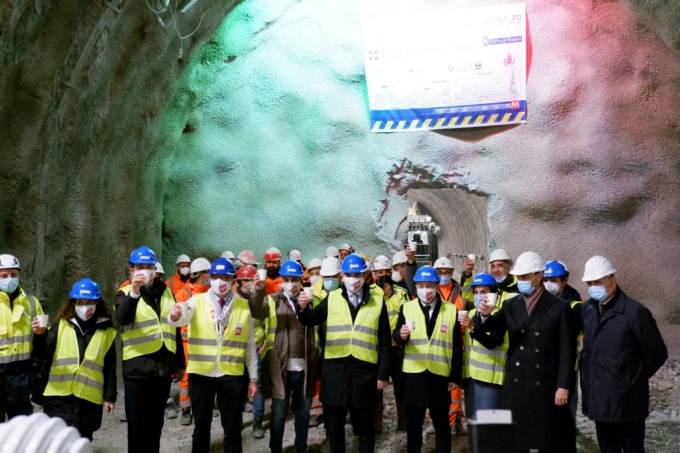 Linea 1, avanzano i lavori di prolungamento: terminato il tunnel fino a Collegno centro