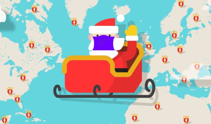 Dov’è Babbo Natale? Segui il suo viaggio in diretta!