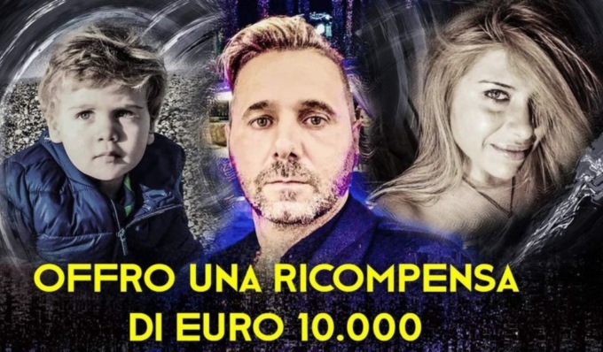 Daniele Mondello non si arrende e offre 10mila euro a chi fornirà notizie sull’omicidio di Viviana e Gioele