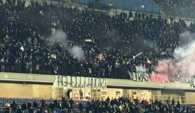 Infiltrazioni ‘Ndrangheta in curva: vergognoso striscione contro Agnelli a San Siro