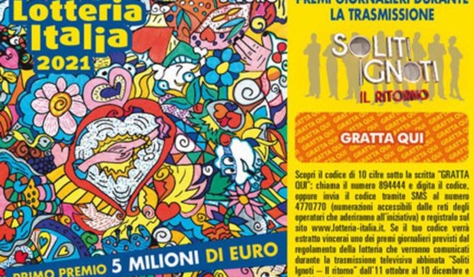 Lotteria Italia 2022: sei biglietti vincenti a Torino e provincia