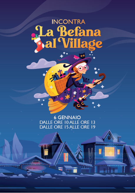 La Befana fa tappa all’Outlet Village di Torino