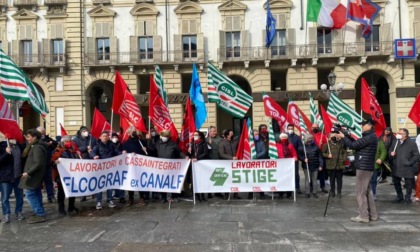 Crisi Elcograf e Stige: il settore della grafica scende in piazza a Torino, a rischio 150 lavoratori