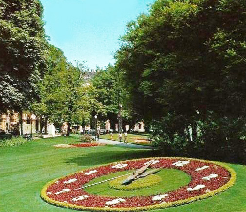 orologio floreale giardino Sambuy piazza Carlo Felice