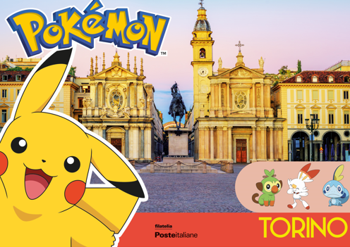 Poste Italiane celebra a Torino il Pokémon Day, per festeggiare il popolare media franchise