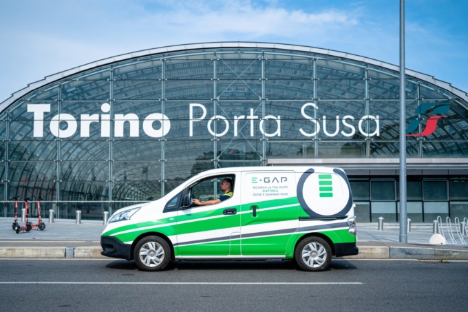 E-GAP, il primo servizio di ricarica rapida urbana, mobile e on-demand in Europa, arriva a Torino