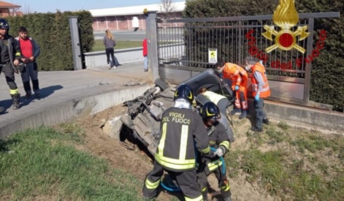 Tragico schianto nel Cuneese, muoiono padre e figlia
