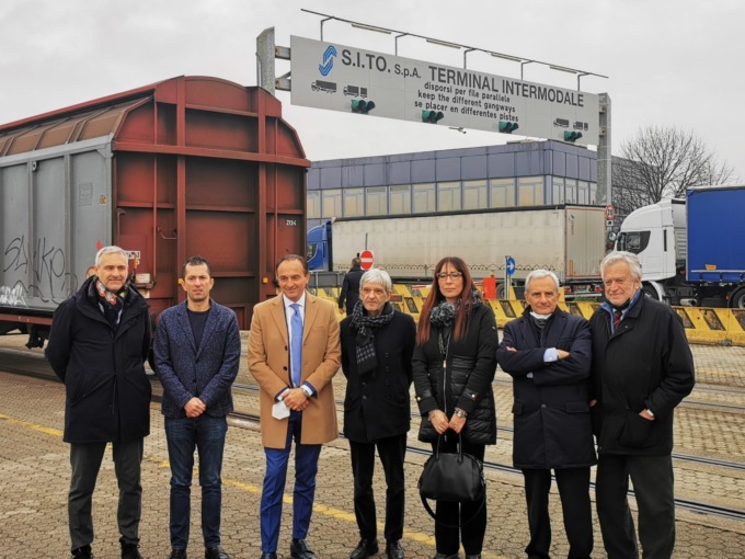 Cirio: “Piemonte cuore logistico dell’Europa”: via all’ampliamento dell’interporto Sito di Orbassano