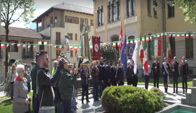 Consegnata alla cittadina di Condove, la medaglia d’Oro sul gonfalone per la Festa della Liberazione
