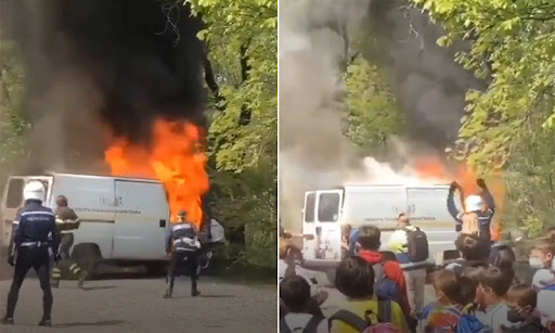 Esercitazione fuori controllo a Rivoli, i Vigili del Fuoco prendono le distanze