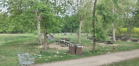 Sozzoni lasciano sporca l’area picnic al Parco del Boschetto di Nichelino – Le immagini