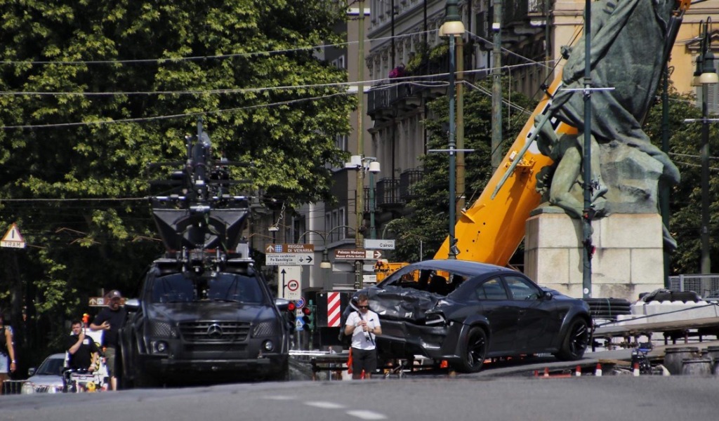 Le riprese di Fast & Furious in centro a Torino mandano il traffico in tilt  - Prima Torino