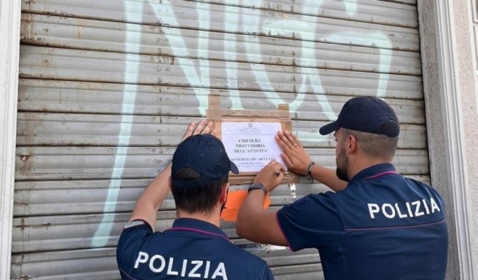 Violente aggressioni e clienti pregiudicati, la Questura chiude un bar