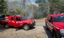 Due incendi boschivi nel Torinese: domati dai Vigili del Fuoco