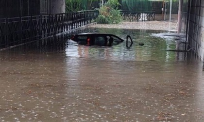 Nubifragio nel Torinese: Moncalieri e Nichelino finiscono sott'acqua