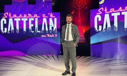 Domani parte il programma late night show 'Stasera c'è Cattelan...