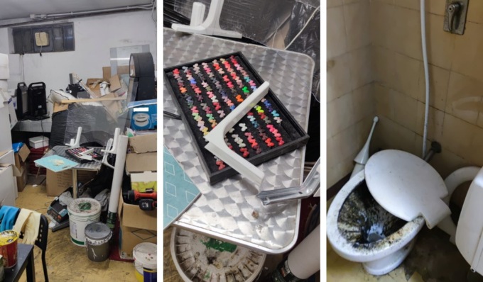 Manicure, pedicure e cerette in locali sporchi e in cattivo stato di manutenzione: centro estetico chiuso