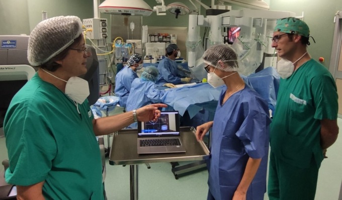 Tumore prostatico: alle Molinette per la prima volta le lesioni tumorali vengono esaminate durante l’intervento