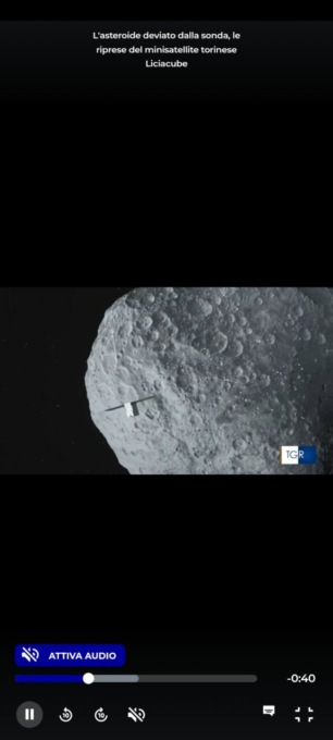 Missione compiuta: asteroide deviato dalla sonda