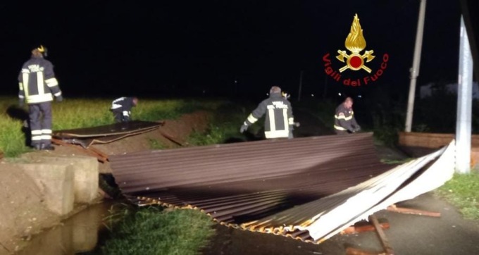 Maltempo in Piemonte, forti piogge e raffiche di vento fino a 100 chilometri all’ora