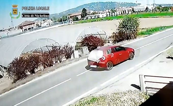 Nichelino, incidente in via Buffa: identificata la pirata della strada