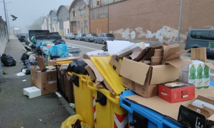 Nichelino, marciapiedi invasi dai rifiuti: cittadini sul piede di guerra