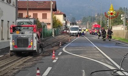 Fuga di gas a Lanzo: evacuati edifici, interrotta la circolazione stradale e ferroviaria