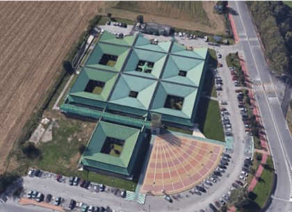 Nichelino, la spianata di cemento davanti all’asl Debouché diventerà un nuovo parco urbano