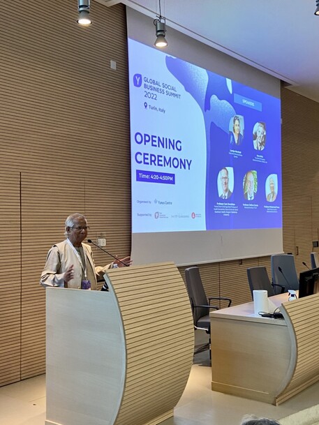 Torino, nasce il Yunus Social Business Research Center