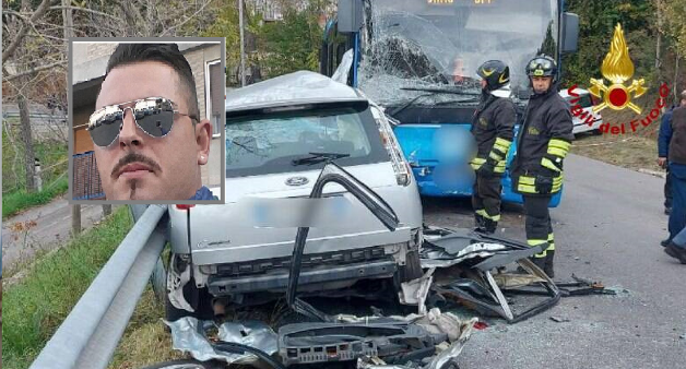 Potenza, scontro sulla SS93 tra un’auto e un autobus: morto un 35enne rivolese