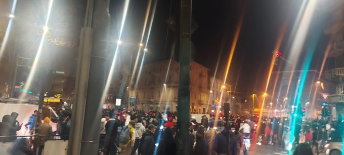 Barriera, tifosi marocchini si sono riversati in strada per festeggiare la vittoria contro il Canada