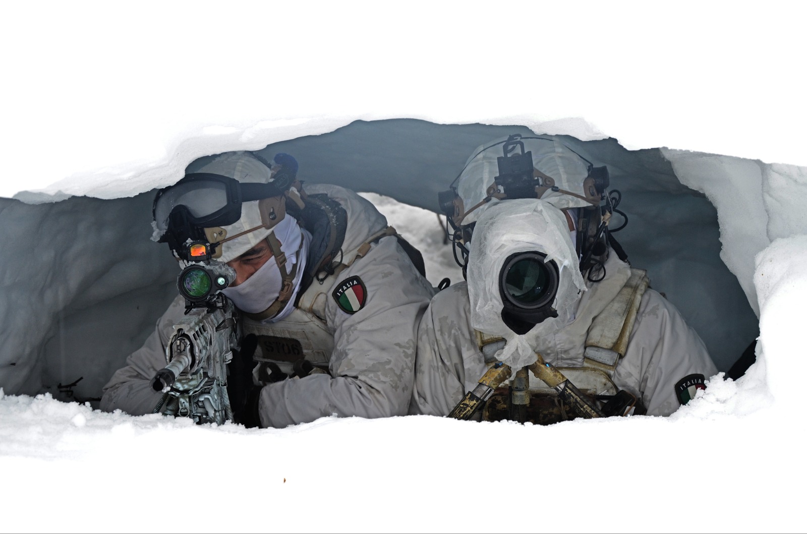 Foto 17 - Addestramento al combattimento in montagna ambiente innevato