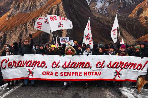 Mentre in Val Susa si manifesta contro la Tav, la Francia termina la preparazione del cantiere
