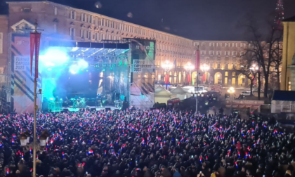 Capodanno in piazza Castello: Torino a mezzanotte omaggia Gigi D'Agostino