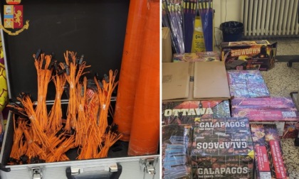 Nel Torinese sequestrata più di una tonnellata di fuochi d'artificio illegali: due arresti