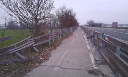 La pista ciclabile tra il quartiere Boschetto e Stupinigi è in stato di abbandono: ciclisti sul piede di guerra