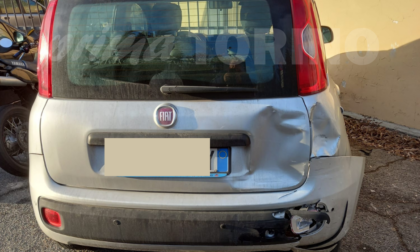 Tamponamento tra due auto in Strada Torino a Moncalieri