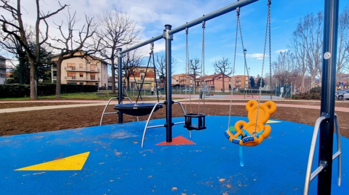 Inaugurato il primo parco giochi inclusivo a Rivalta di Torino