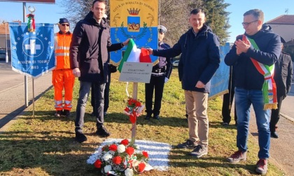 Giorno del Ricordo, la Città di Rivalta di Torino ha inaugurato il Giardino "Vittime delle Foibe"