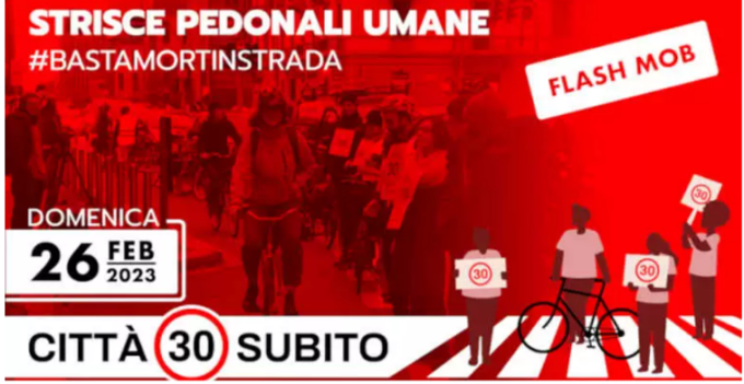 Al via in tutta Italia la campagna #città30subito